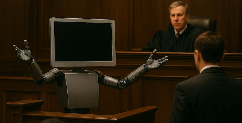 No, an AI will not be prosecuted!